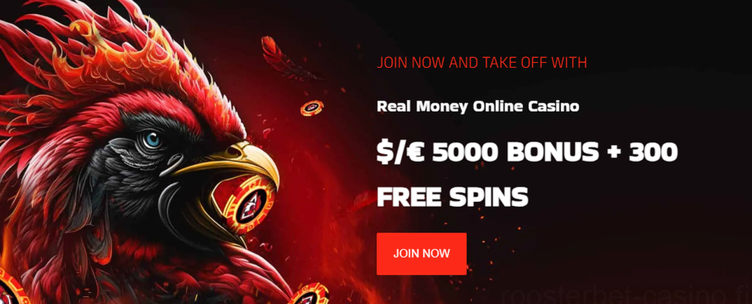 Roosterbet Casino Tervetuloa